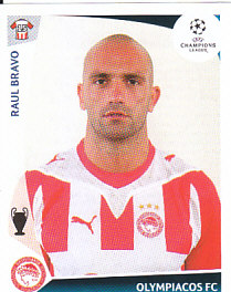 Raul Bravo Olympiacos FC samolepka UEFA Champions League 2009/10 #518